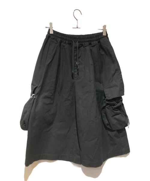 refomed（リフォメッド）refomed (リフォメッド) ハーフカーゴパンツ ブラック サイズ:1の古着・服飾アイテム