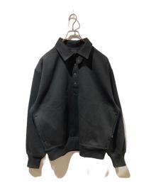 DAIWA PIER39（ダイワ ピア39）の古着「TECH SWEAT SNAP PULLOVER」｜ブラック