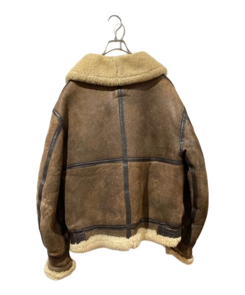 AVIREX（アヴィレックス）AVIREX (アヴィレックス) B-3ムートンフライトジャケット ブラウン サイズ:38の古着・服飾アイテム