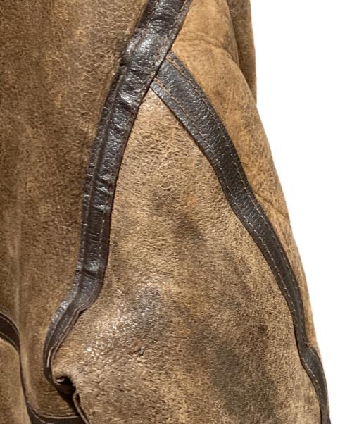 AVIREX（アヴィレックス）AVIREX (アヴィレックス) B-3ムートンフライトジャケット ブラウン サイズ:38の古着・服飾アイテム