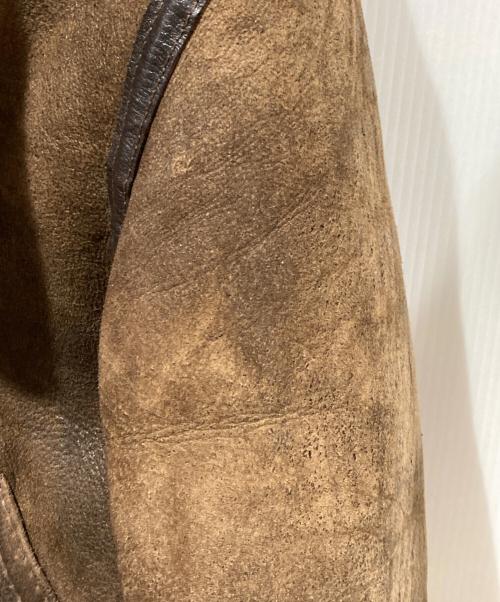 AVIREX（アヴィレックス）AVIREX (アヴィレックス) B-3ムートンフライトジャケット ブラウン サイズ:38の古着・服飾アイテム