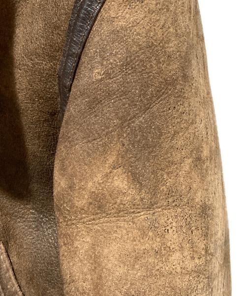 AVIREX（アヴィレックス）AVIREX (アヴィレックス) B-3ムートンフライトジャケット ブラウン サイズ:38の古着・服飾アイテム