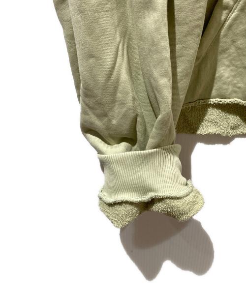 MM6 Maison Margiela（エムエムシックスメゾンマルジェラ）MM6 Maison Margiela (エムエムシックスメゾンマルジェラ) Unbrushed Hoodie グリーン サイズ:Mの古着・服飾アイテム