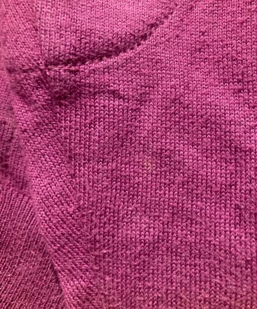 Maison Margiela（メゾンマルジェラ）Maison Margiela (メゾンマルジェラ) ハーフジップニット パープル サイズ:Sの古着・服飾アイテム