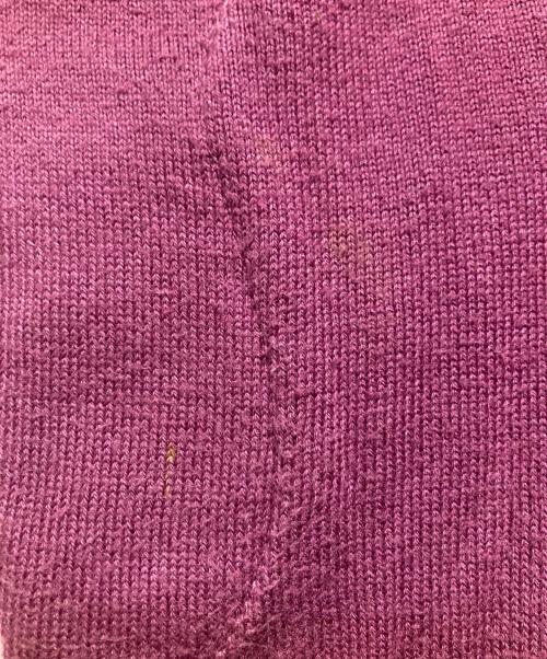 Maison Margiela（メゾンマルジェラ）Maison Margiela (メゾンマルジェラ) ハーフジップニット パープル サイズ:Sの古着・服飾アイテム