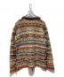 IS ISSEY MIYAKE (アイエスイッセイミヤケ) マルチカラーニットジャケット マルチカラー サイズ:M：23000円