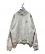 stussyステューシー）の古着「ドラゴンプリントスウェット」｜グレー