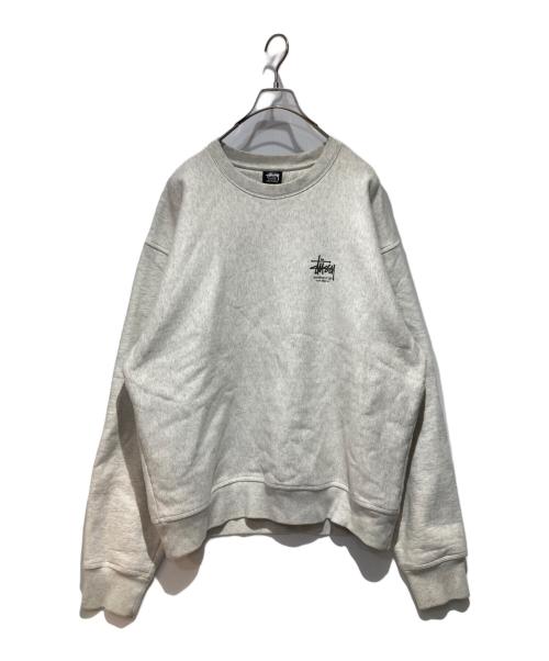 stussy（ステューシー）stussy (ステューシー) ドラゴンプリントスウェット グレー サイズ:XLの古着・服飾アイテム