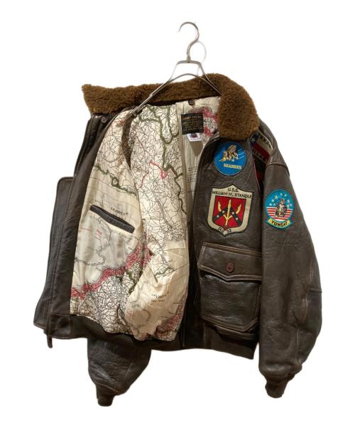 AVIREX（アヴィレックス）AVIREX (アヴィレックス) G1ジャケット ブラウン サイズ:XLの古着・服飾アイテム