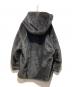 THINGS THAT MATTER (シングスザットマター) MINK IMITATION FUR HOODIE JACKET グレー サイズ:FREE：18000円