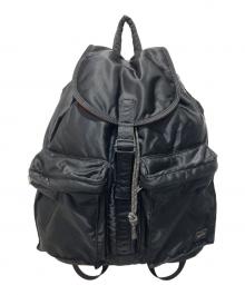 PORTER（ポーター）の古着「TANKER RUCKSACK」｜ブラック