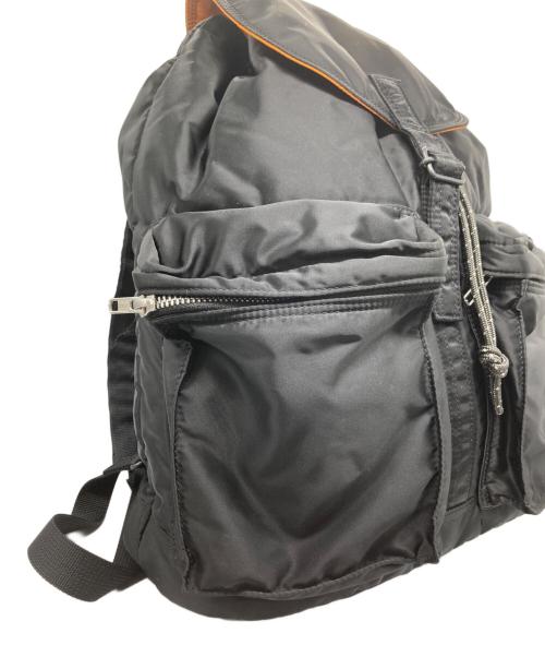 PORTER（ポーター）PORTER (ポーター) TANKER RUCKSACK ブラックの古着・服飾アイテム