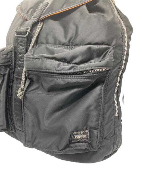 PORTER（ポーター）PORTER (ポーター) TANKER RUCKSACK ブラックの古着・服飾アイテム