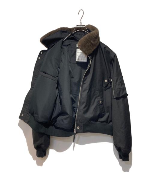 BESLOW（ー）BESLOW (ー) 3M THINSULATE B-15 FLIGHT JACKET ブラック サイズ:Lの古着・服飾アイテム