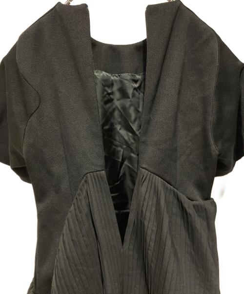 FACETASM（ファセッタズム）FACETASM (ファセッタズム) プリーツワンピース ブラック サイズ:Mの古着・服飾アイテム