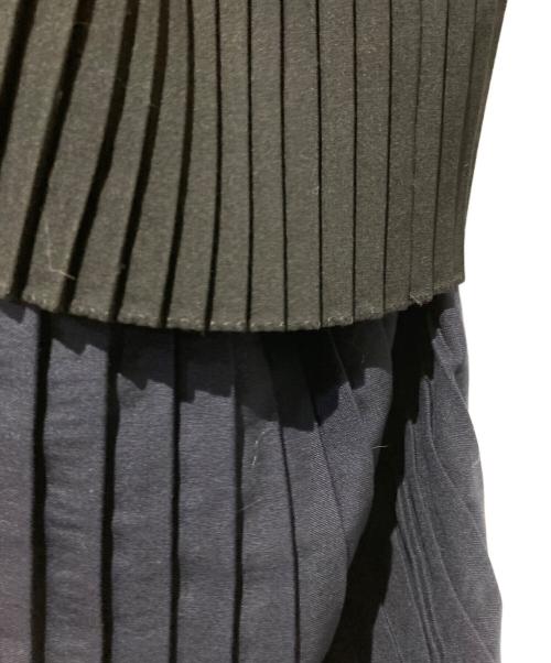 FACETASM（ファセッタズム）FACETASM (ファセッタズム) プリーツワンピース ブラック サイズ:Mの古着・服飾アイテム