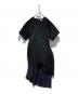 FACETASM（ファセッタズム）の古着「プリーツワンピース」｜ブラック