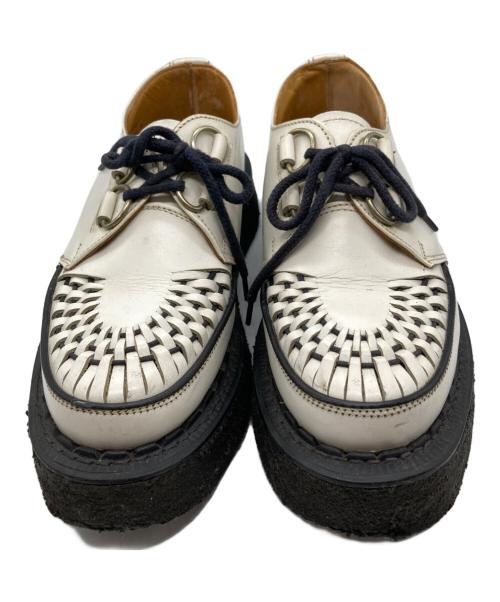 GEORGE COX（ジョージコックス）GEORGE COX (ジョージコックス) ラバーソールシューズ ホワイト サイズ:5の古着・服飾アイテム