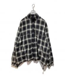 namelessness（ー）の古着「Wool Track Jacket」｜ブラック