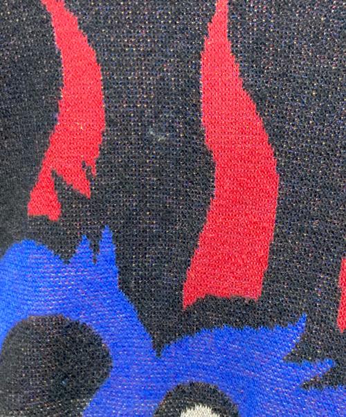 Hysteric Glamour（ヒステリックグラマー）Hysteric Glamour (ヒステリックグラマー) FIRE BEARジャカード セーター ブラック サイズ:FREEの古着・服飾アイテム