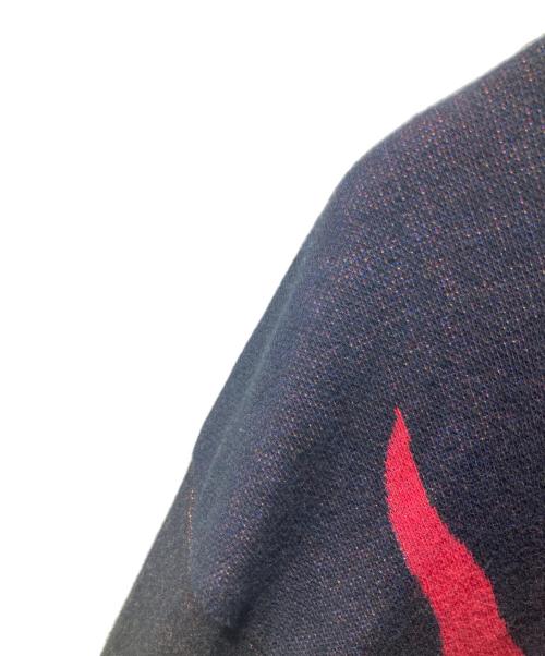 Hysteric Glamour（ヒステリックグラマー）Hysteric Glamour (ヒステリックグラマー) FIRE BEARジャカード セーター ブラック サイズ:FREEの古着・服飾アイテム