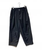 TIGHTBOOTH PRODUCTIONタイトブースプロダクション）の古着「ワイドカーゴパンツ」｜ブラック