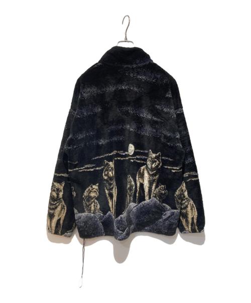 MAZMANIA（マズマニア）MAZMANIA (マズマニア) フリースジャケット ブラック サイズ:Mの古着・服飾アイテム