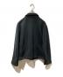 agnes b homme (アニエスベーオム) ZIP UP SWEAT JACKET ブラック：12000円