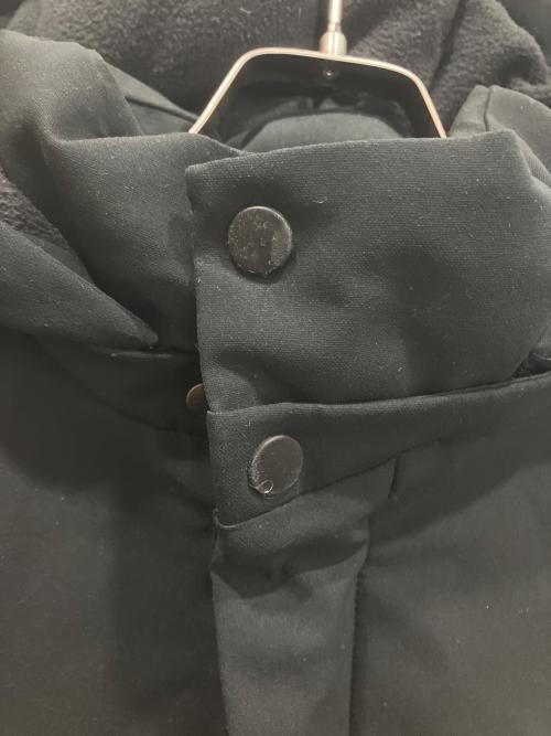 Adam et Rope（アダム エ ロペ）Adam et Rope (アダム エ ロペ) ALLIED ショートフーディダウン ブラック サイズ:Mの古着・服飾アイテム