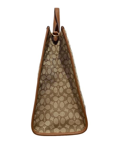 COACH（コーチ）COACH (コーチ) 2WAYバッグ ベージュの古着・服飾アイテム