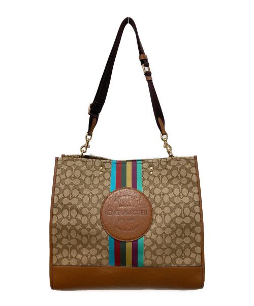COACH（コーチ）COACH (コーチ) 2WAYバッグ ベージュの古着・服飾アイテム