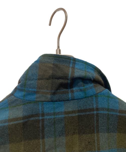 PENDLETON（ペンドルトン）PENDLETON (ペンドルトン) アンコンジャケット ブルー×グリーン サイズ:Mの古着・服飾アイテム