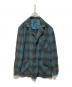 PENDLETON（ペンドルトン）の古着「アンコンジャケット」｜ブルー×グリーン