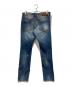 DSQUARED2 (ディースクエアード) ダメージデニムパンツ インディゴ サイズ:48：8000円