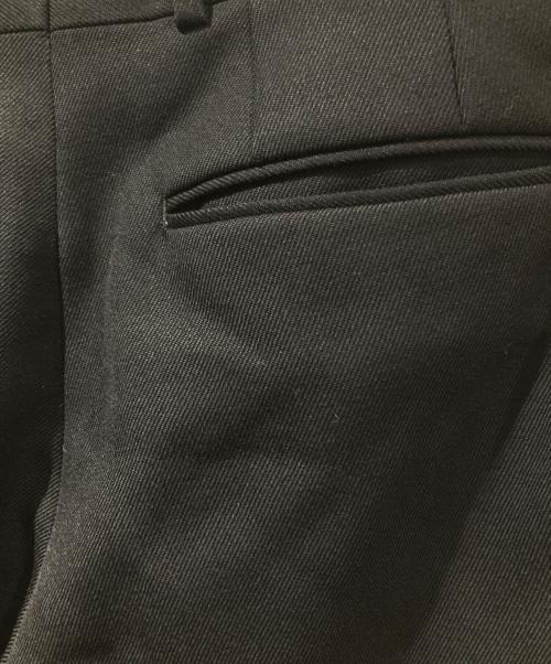 AURALEE（オーラリー）AURALEE (オーラリー) WOOL SERGE NARROW SLACKS ブラック サイズ:3の古着・服飾アイテム