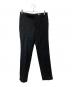 AURALEE（オーラリー）の古着「WOOL SERGE NARROW SLACKS」｜ブラック