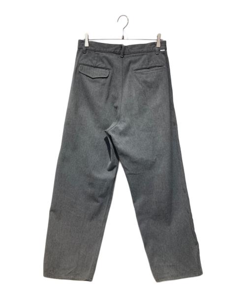 Graphpaper（グラフペーパー）Graphpaper (グラフペーパー) COLORFAST DENIM 2 TUCK PANTS グレー サイズ:2の古着・服飾アイテム