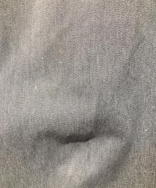 Graphpaper（グラフペーパー）Graphpaper (グラフペーパー) COLORFAST DENIM 2 TUCK PANTS グレー サイズ:2の古着・服飾アイテム