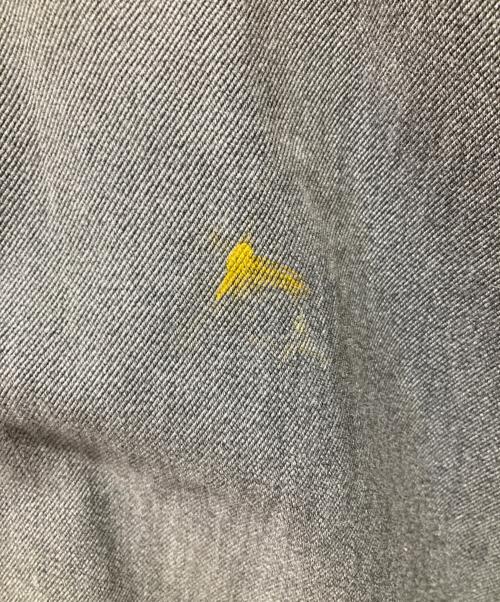 Graphpaper（グラフペーパー）Graphpaper (グラフペーパー) COLORFAST DENIM 2 TUCK PANTS グレー サイズ:2の古着・服飾アイテム