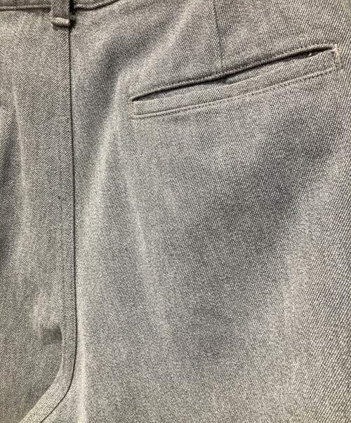 Graphpaper（グラフペーパー）Graphpaper (グラフペーパー) COLORFAST DENIM 2 TUCK PANTS グレー サイズ:2の古着・服飾アイテム