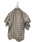BURBERRY LONDON (バーバリーロンドン) ノヴァチェックオープンカラーシャツ ベージュ サイズ:Ｌ：8000円