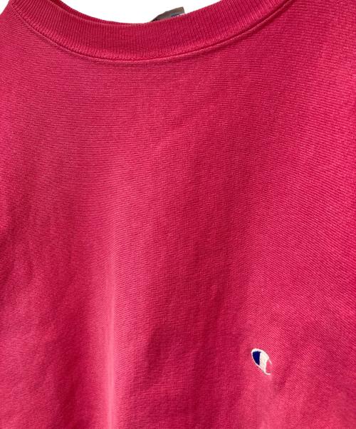 Champion（チャンピオン）Champion (チャンピオン) 90s リバースウィーブスウェット ピンク サイズ:XLの古着・服飾アイテム