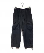 DAIWA PIER39ダイワ ピア39）の古着「Loose Stretch 6P Mil Pants」｜ブラック