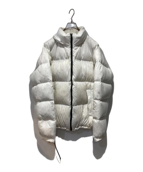 THE NORTH FACE（ザ ノース フェイス）THE NORTH FACE (ザ ノース フェイス) Undyed Nuptse Jacket ホワイト サイズ:XLの古着・服飾アイテム