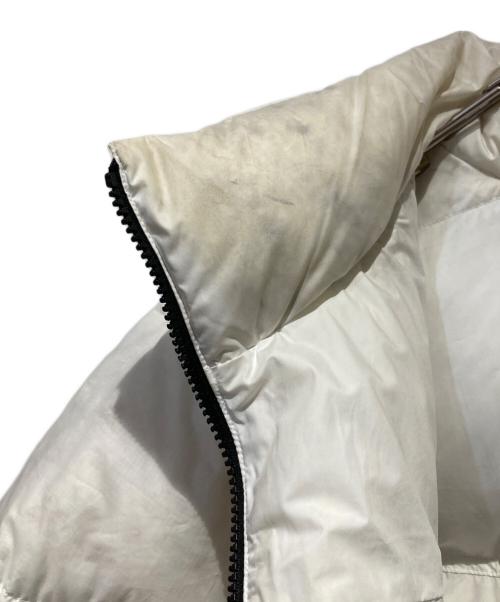 THE NORTH FACE（ザ ノース フェイス）THE NORTH FACE (ザ ノース フェイス) Undyed Nuptse Jacket ホワイト サイズ:XLの古着・服飾アイテム