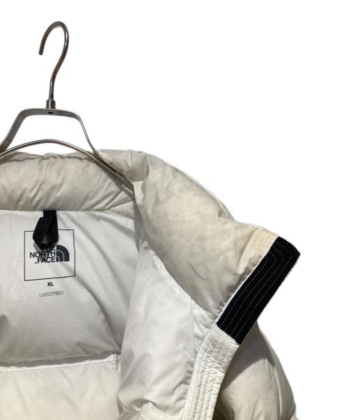 THE NORTH FACE（ザ ノース フェイス）THE NORTH FACE (ザ ノース フェイス) Undyed Nuptse Jacket ホワイト サイズ:XLの古着・服飾アイテム