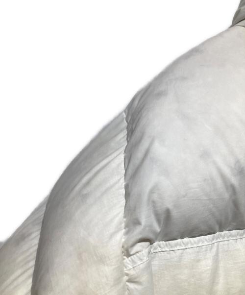 THE NORTH FACE（ザ ノース フェイス）THE NORTH FACE (ザ ノース フェイス) Undyed Nuptse Jacket ホワイト サイズ:XLの古着・服飾アイテム