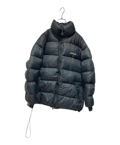 bitch skateboards（ビッチスケートボード）BITCH skateboards (ビッチスケートボード) ダウンジャケット ブラック サイズ:Mの古着・服飾アイテム