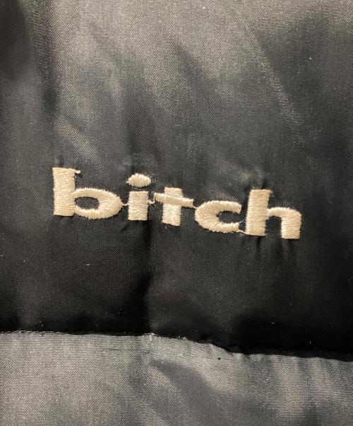bitch skateboards（ビッチスケートボード）BITCH skateboards (ビッチスケートボード) ダウンジャケット ブラック サイズ:Mの古着・服飾アイテム