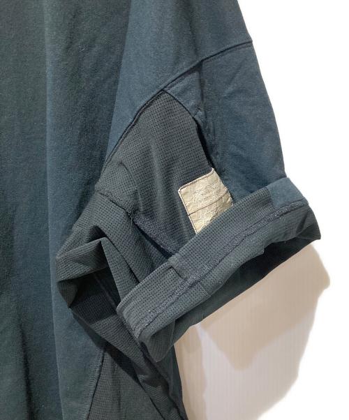 N.HOOLYWOOD（エヌ ハリウッド）N.HOOLYWOOD (エヌ ハリウッド) 半袖Tシャツ ブラック サイズ:36の古着・服飾アイテム